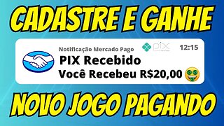 [SAQUE R$20,00 NO CADASTRO] NOVO JOGO que GANHA DINHEIRO DE VERDADE e Já Pode Sacar NA HORA via PIX