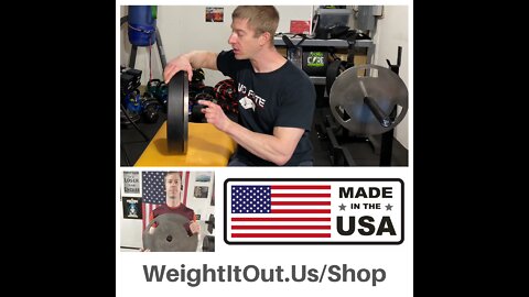 American Made | Weight It Out Plates Review | Thinnest Lifting Plates |