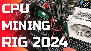 CPU Mining/Motherboard Test Bench Stand // 2024 Crypto Mining