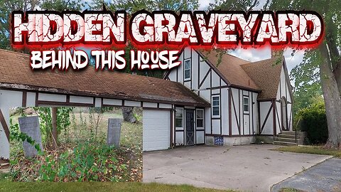 Hidden Graveyard behind Old House