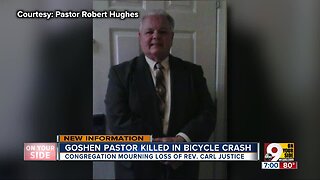 Pastor riding bike killed in collision with pickup truck in Goshen Township