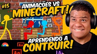 ANIMAÇÕES vs MINECRAFT | EPISODIO 15 | React Anime Pro