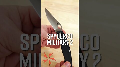 Spyderco Military 2 #KnifeOfTheDay #KnifeCenter