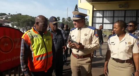SOUTH AFRICA - Durban - Transport MEC launches new technology to minimise fraud (Videos) (wkg)