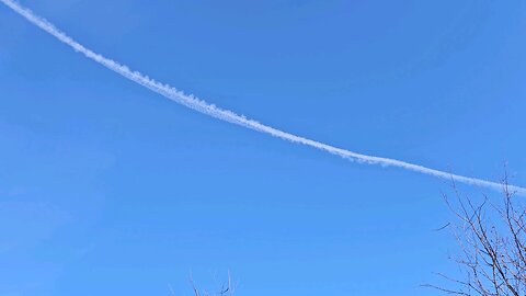 APRIL 14, 2024 CHEMTRAILS IN THE 🌄 MORNING WTF