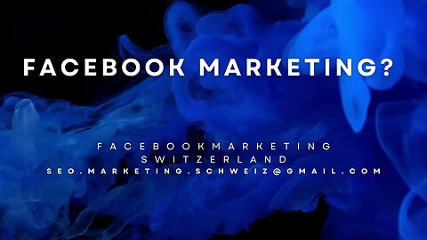 facebook marketing switzerland? facebook page seo and facebook ads.