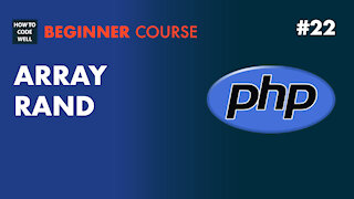 22: How to get a random PHP array element - PHP Array Course