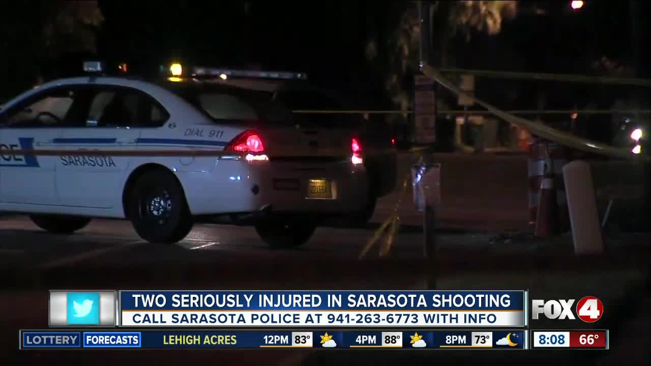 Two injured in Sarasota shooting Sunday night