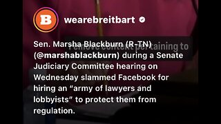 Captioned - Sen. Blackburn slammed Meta CEO for hiring the army of lawyers