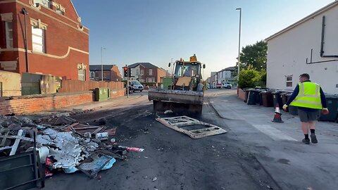 Clean up begins in Southport after violent disorder which saw 22 police injured