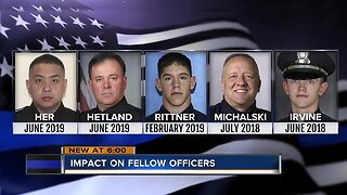 5 Wisconsin police officers have been killed in just over a year