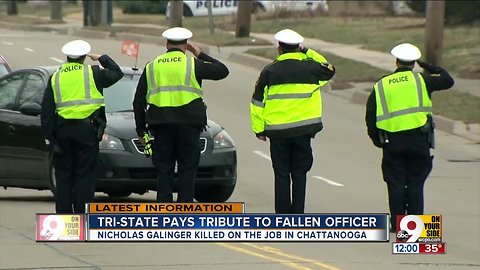 Tennessee police officer to be laid to rest in Cincinnati today