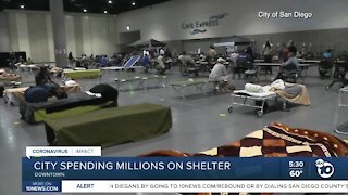 City spending millions on Convention Center Covid shelter