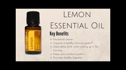 DoTerra Lemon Essential Oil Review