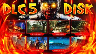 BO3 "DLC 5" IS ON DISK! CALL OF DUTY "ZOMBIE CHRONICLES" RELEASE & REVEAL DATE! - 8 REMASTERED MAPS!