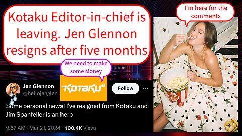 Kotaku Editor-in-chief, Jen Glennon resigns after five months