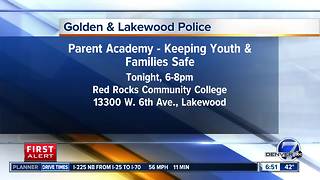 Parents Academy tackles tough topics