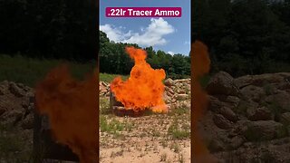 .22lr Tracer Scope View Explosion 💥