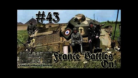 Hearts of Iron 3: Black ICE 9.1 - 43 (Germany) French Battle On