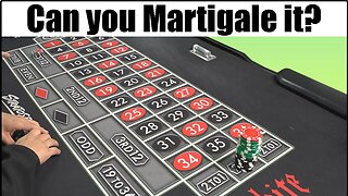 Can you Martingale 2to1 Bets on Roulette?