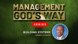 Building Systems by Mr.Joseph Lutwama