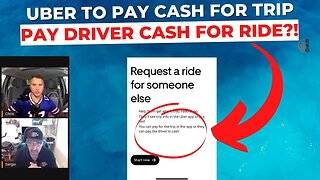 Uber To Offer Pay In Cash Option To Riders?! Would You Take Cash Rides As An Uber Driver?
