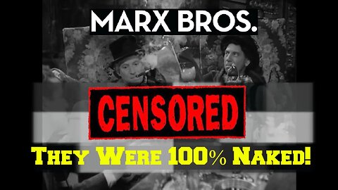 The Marx Bros. STRIPPED Completely 100% NUDE and You Won't Believe What Happened NEXT!!