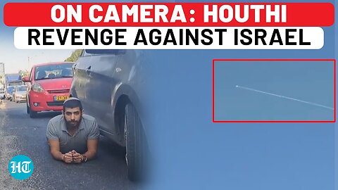 On Cam: Houthi Missiles Fly Towards Israel After IDF Attack On Yemen; Israelis Panic In Eilat