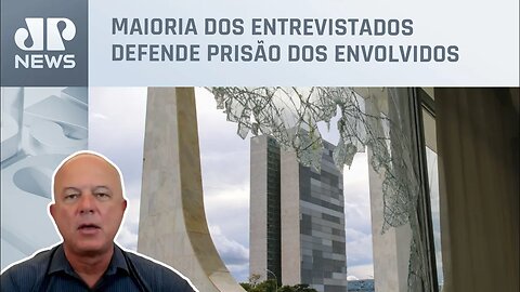 Motta comenta pesquisa Datafolha sobre vandalismo em Brasília