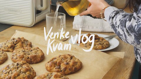 Visual Diary | My Ordinary Days, Baking Levain Cookies and Happy Tea Time with Us 🍪🫖