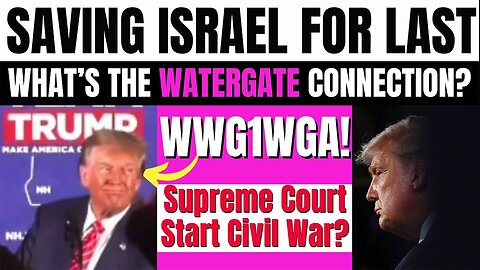 Melissa Redpill Update Today Jan 23: "Saving Israel for Last - Truth about Watergate Connected"