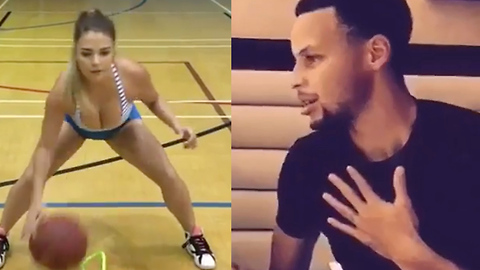 Instagram Baddie Has Handles Like Steph Curry!