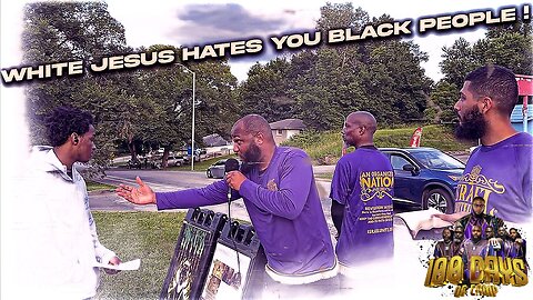 WHITE JESUS HATES YOU BLACK PEOPLE