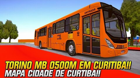 🔴TORINO MB O500M EM CURITIBA|Mapa Cidade De Curitiba|Proton Bus Simulator