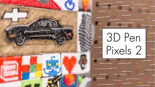 3D Pen Pegboard Pixels 2