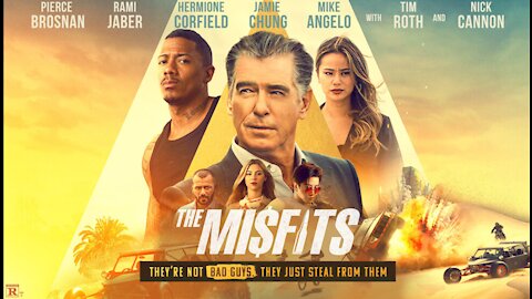 The Misfits 2021 HD - Stealing gold scene - Pierce Brosnan movie