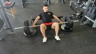 Barbell Block Hip Thrusts