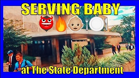 SERVING BABY at the STATE DEPARTMENT!