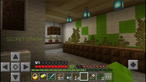 Secret Stash Grow Room Minecraft Build