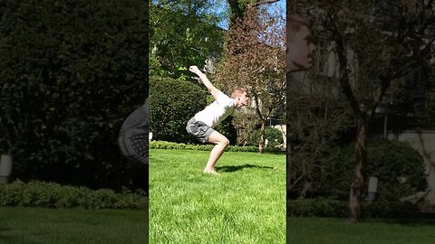 Flipping every day untill i can double back - Day 1