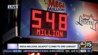 Feeling lucky? The Mega Millions jackpot is $548 million