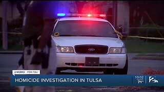 TPD: Officers Investigating Homicide in North Tulsa