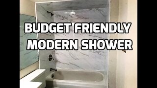 Budget Friendly Shower Bath & Shower Tile Ideas EP 17