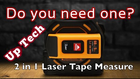 2 in 1 Laser Tape Measure Review