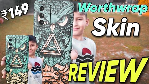 I Bought Worthwrap Skin | Asli Sach Worthwrap Skin | Premium Fabric Skin Review 2023📲 How to a Apply