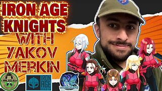 Iron age Knights #50 with Amaranth Angels Creator Yakov Merkin