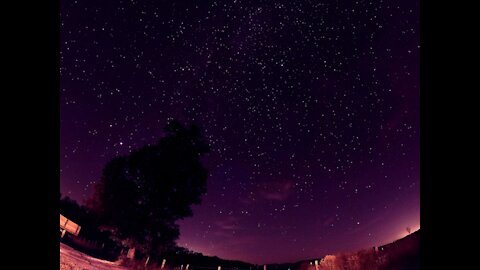 #5k Sky Lapse With The GoPro 9 - See the stars in better than #4k