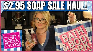 $2.95 SOAP SALE HAUL | CHERRY ALMOND SHORTBREAD & MORE | Bath & Body works | #bathandbodyworks