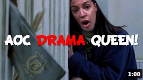 WATCH - AOC Drama Queen!