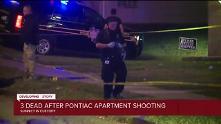 3 dead after Pontiac apartment shooting